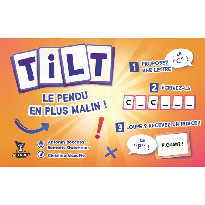 Tilt (français) [Précommande] ***Q3 2026***