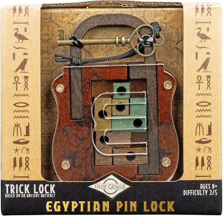 True Genius - Egyptian Pin Lock (anglais)