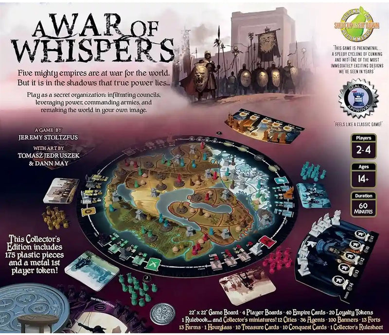 A War of Whispers: Collectors Edition (anglais)