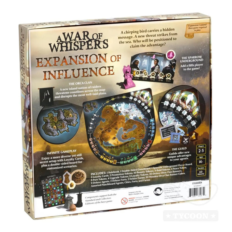 A War of Whispers: Expansion of Influence (anglais)