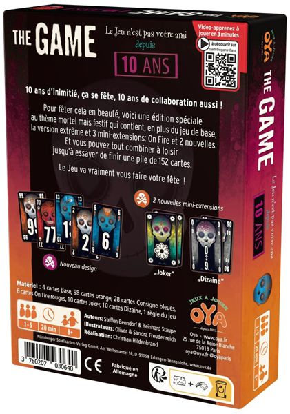 The Game: 10 Ans (français)