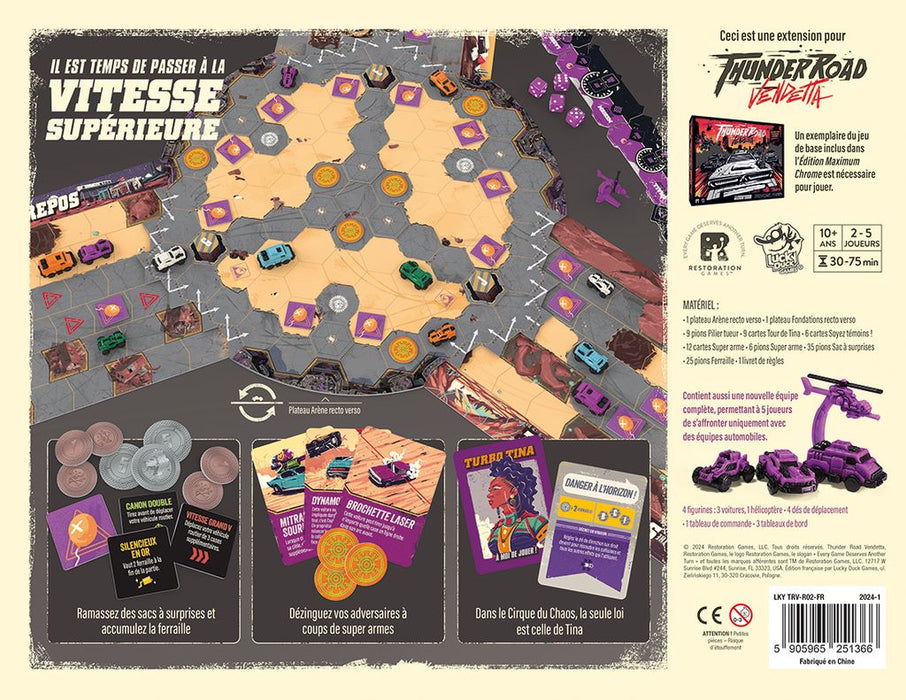 Thunder Road Vendetta: Cirque du Chaos (français)