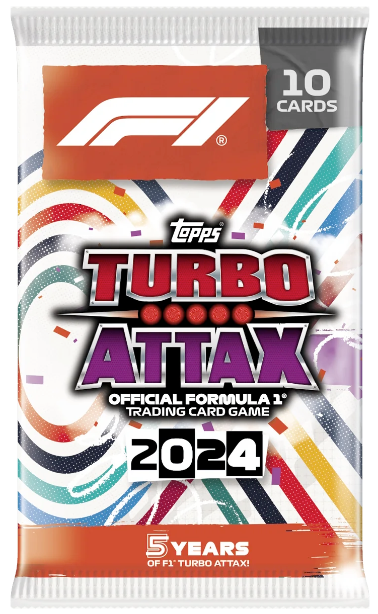 2024 F1 - Topps Turbo Attax - Paquet - Retail (anglais)