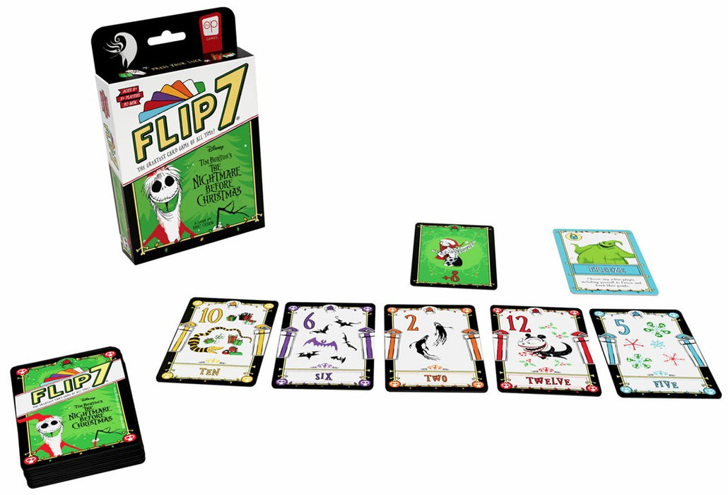 Flip 7 - The Nightmare Before Christmas (anglais) [Précommande] ***Q3 2026***