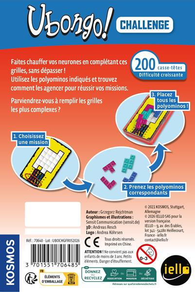 Challenge: Ubongo (français)