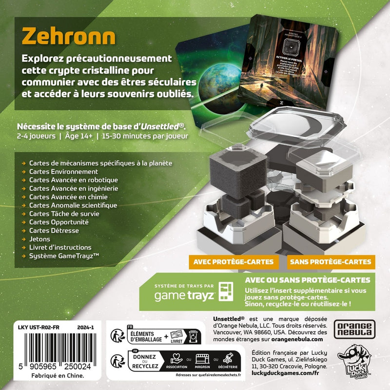 Unsetttled: Zehronn (French)