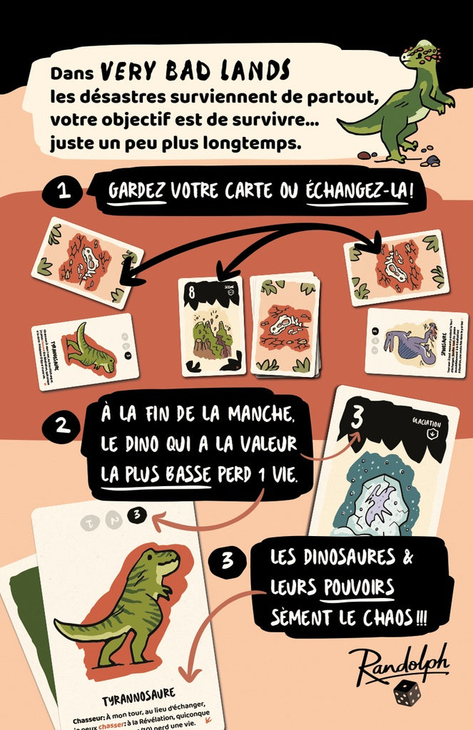 Very Bad Lands : T-Rex (français)