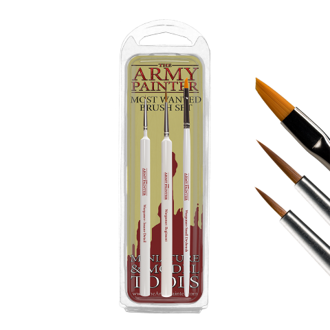 Wargamers Most Wanted Brushes