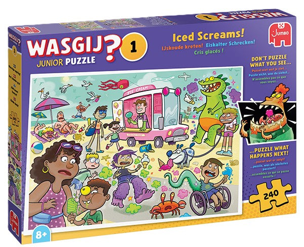 Wasgij Junior #1: Iced Screams ! (English)