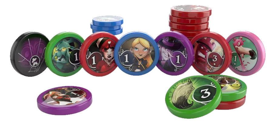 Wonderland's War: Premium Chips (français)