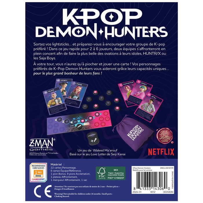Love Letter: Kpop Demon Hunters (français) [Précommande] ***Q1 2027***