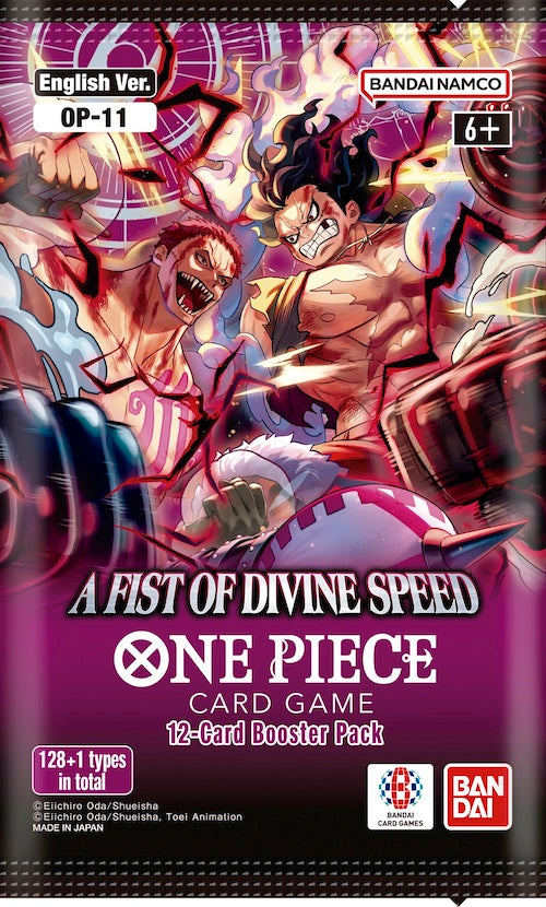 A Fist of Divine Speed ​​[OP -11] - Booster Pack (English)