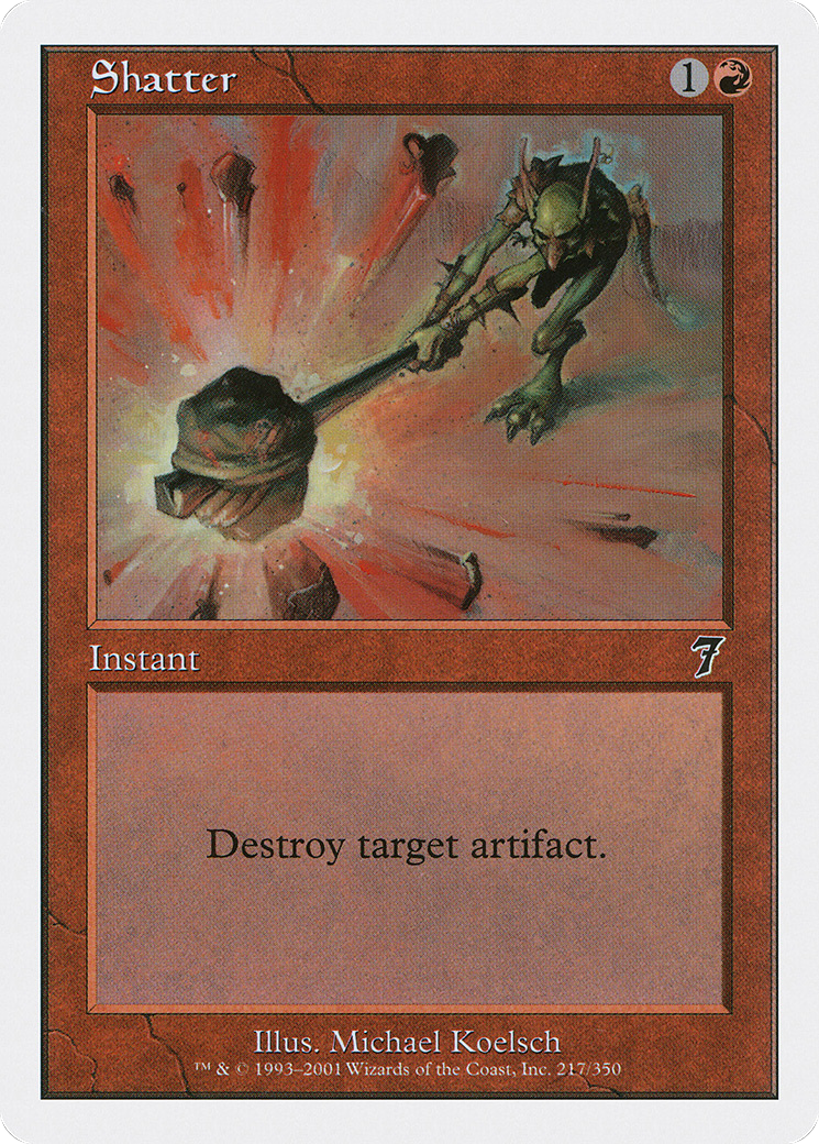 Shatter (7ED-217) - common