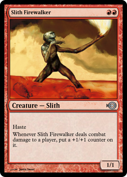 Slith Firewalker (PRM-35158) - uncommon - Foil