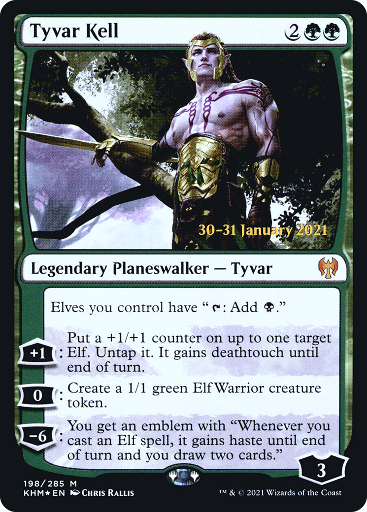Tyvar Kell (PRE-198S) - mythic - Foil