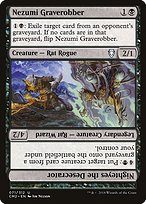 Nezumi Graverobber // Nighteyes the Desecrator (CM2-071) - uncommon