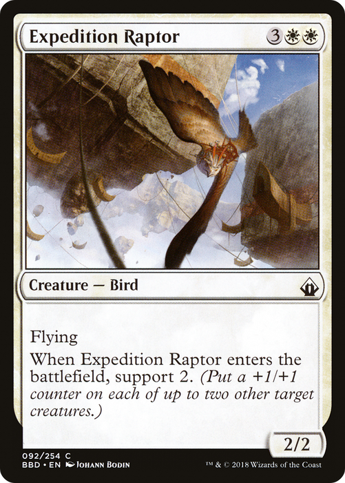 Expedition Raptor (BBD-092) - common - Foil