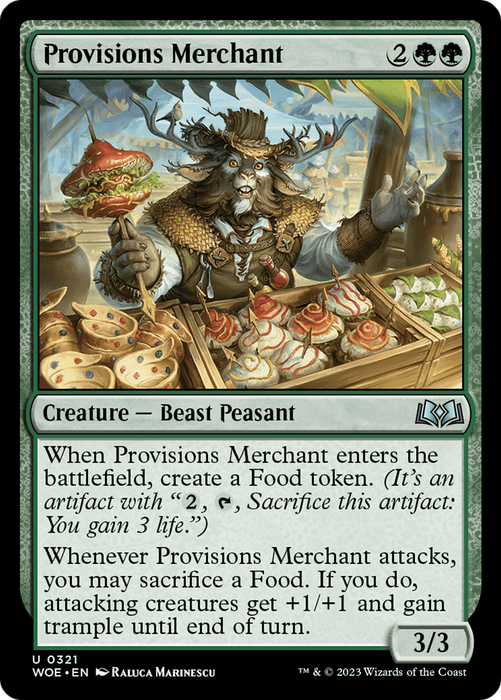Provisions Merchant (WOE-321) - uncommon - Foil