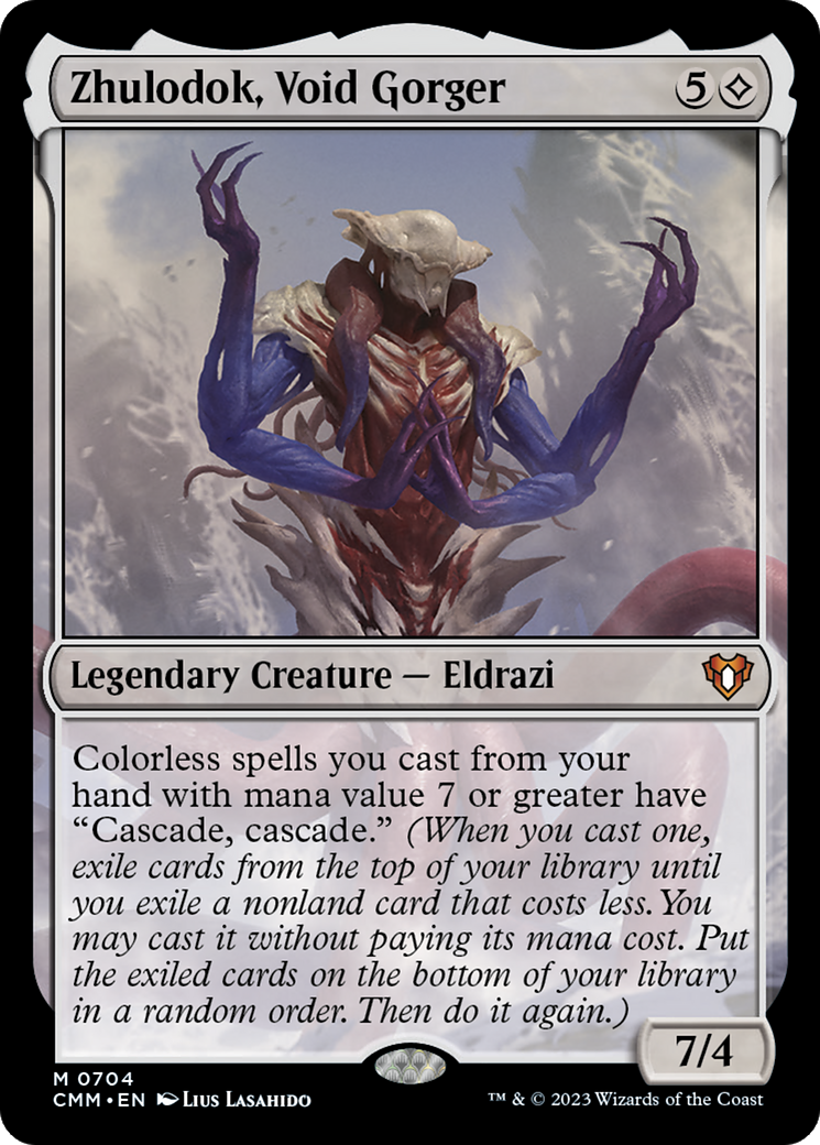 Zhulodok, Void Gorger (CMM-704) - mythic - Foil