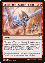 Blitz of the Thunder-Raptor (IKO-109) - uncommon