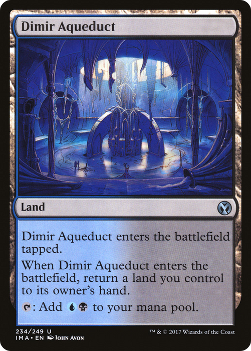 Dimir Aqueduct (IMA-234) - uncommon