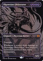 Phyrexian Obliterator (ONE-351) - mythic (Borderless) - Foil
