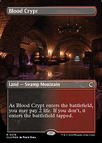Blood Crypt (CLU-274) - rare (Borderless) - Foil