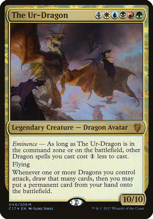 The Ur-Dragon (OVER-048) - mythic - Foil
