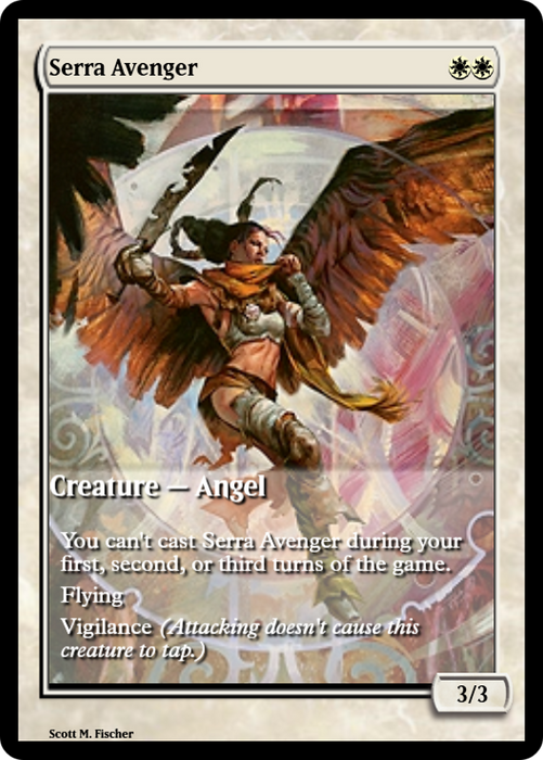 Serra Avenger (PRM-36314) - rare - Foil