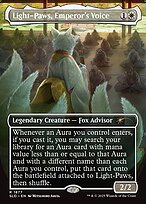 Light-Paws, Emperor's Voice (SLD-1877) - rare (Borderless)