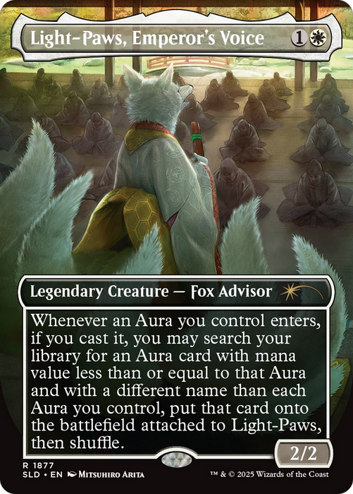 Light-Paws, Emperor's Voice (SLD-1877) - rare (Borderless)