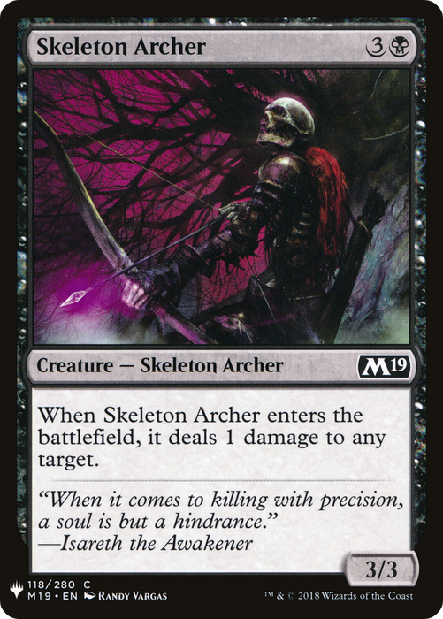 Skeleton Archer (LIST-M19-118) - common