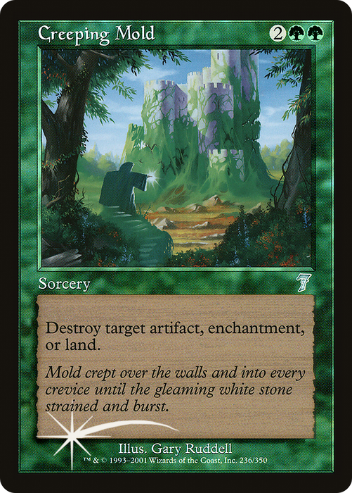Creeping Mold (7ED-236★) - uncommon - Foil
