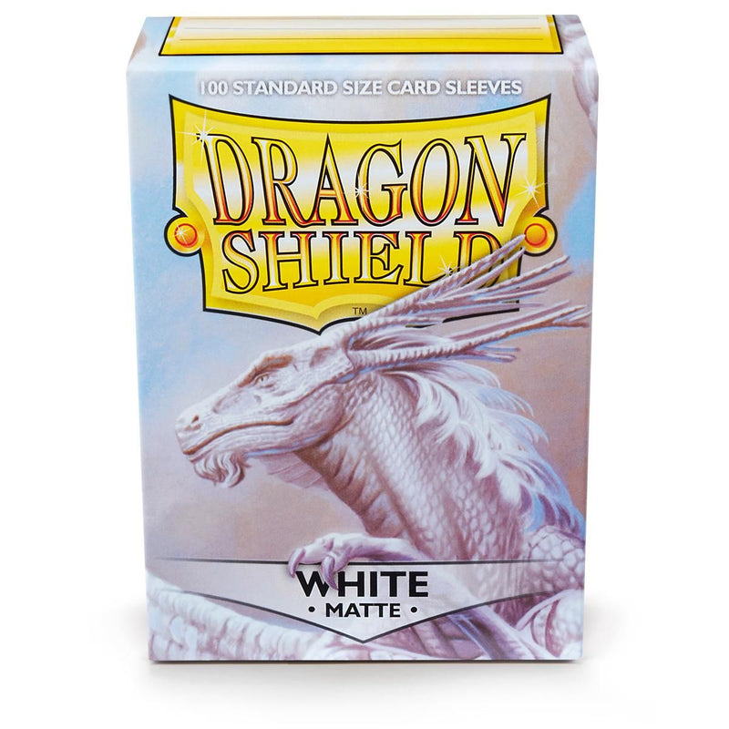 Protecteurs de cartes: Dragon Shield Standard 100ct - White (Matte)