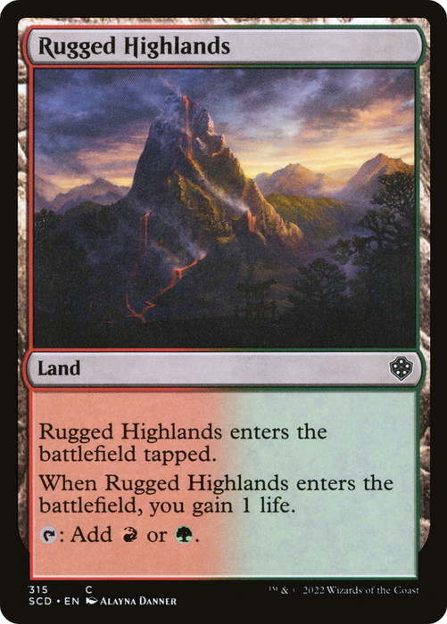 Rugged Highlands (SCD-315) - common