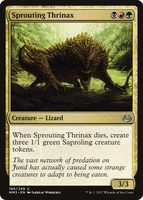 Sprouting Thrinax (MM3-189) - uncommon