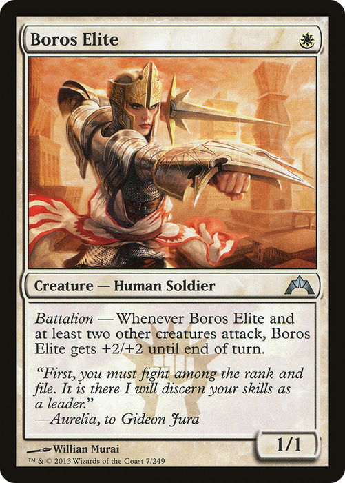 Boros Elite (GTC-007) - uncommon - Foil