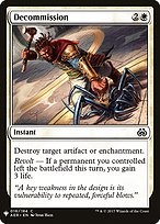 Decommission (LIST-AER-16) - common