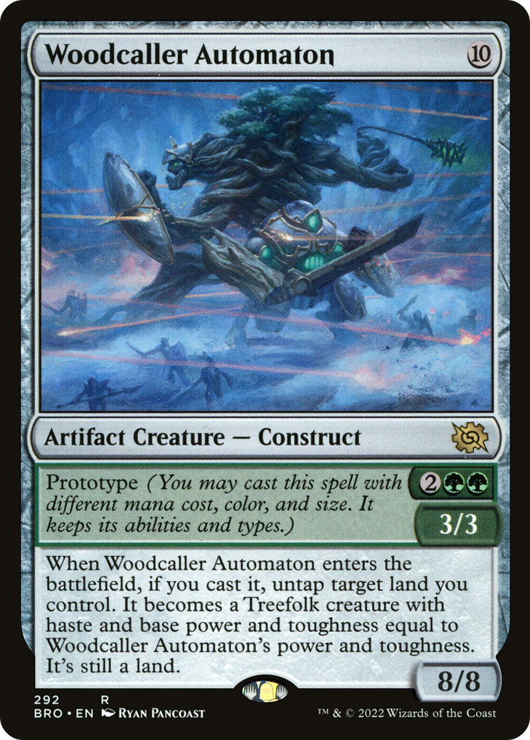 Woodcaller Automaton (BRO-292) - rare - Foil