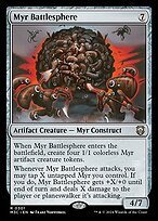 Myr Battlesphere (M3C-301) - rare - Foil
