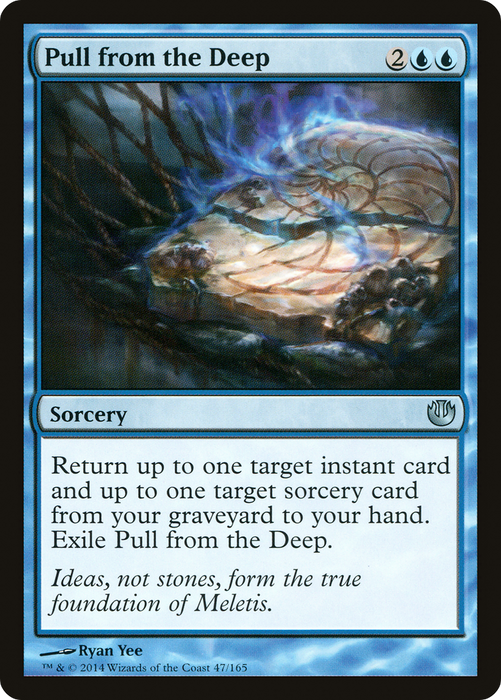 Pull from the Deep (JOU-047) - uncommon - Foil