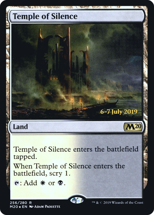 Temple of Silence (PRE-256S) - rare - Foil