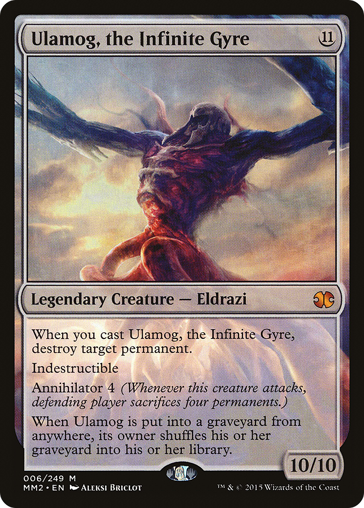Ulamog, the Infinite Gyre (MM2-006) - mythic - Foil