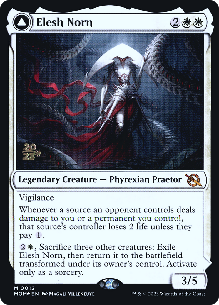 Elesh Norn // The Argent Etchings (PRE-12S) - mythic - Foil