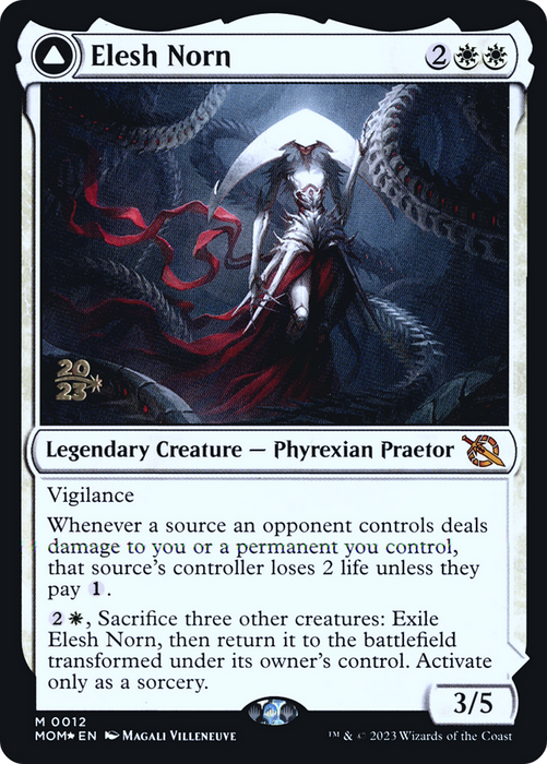 Elesh Norn // The Argent Etchings (PRE-12S) - mythic - Foil