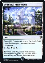 Bountiful Promenade (PRE-348S) - rare - Foil