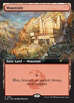 Mountain (SLD-1363) - rare: (Extended Art) - Foil