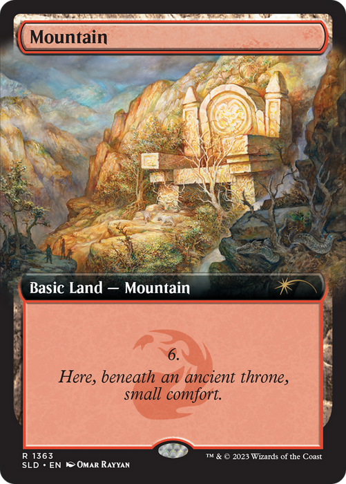 Mountain (SLD-1363) - rare: (Extended Art)