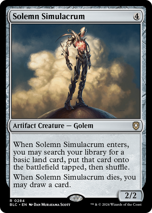 Solemn Simulacrum (BLC-284) - rare