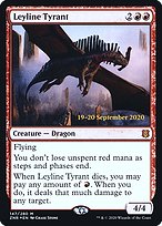 Leyline Tyrant (PRE-147S) - mythic - Foil